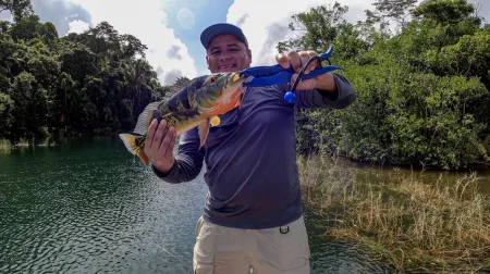 No solo de sargentos vive el pescador. En esta toma, se muestra un brillante robalo, una especie que añade diversidad y emoción a nuestras jornadas de pesca. Un agradecimiento especial a @fishnpanama por capturar la esencia de la pesca deportiva en cada foto.