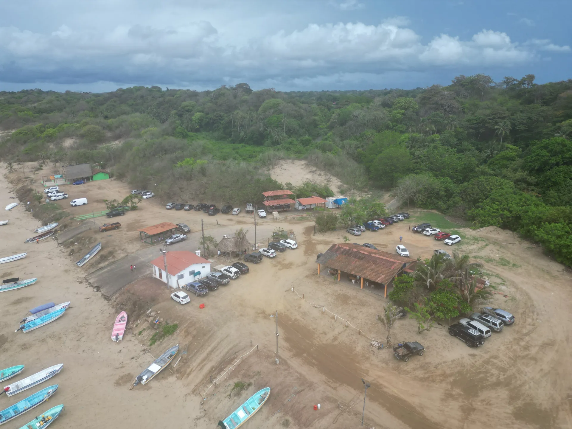 Vista aérea de Playa El Arenal