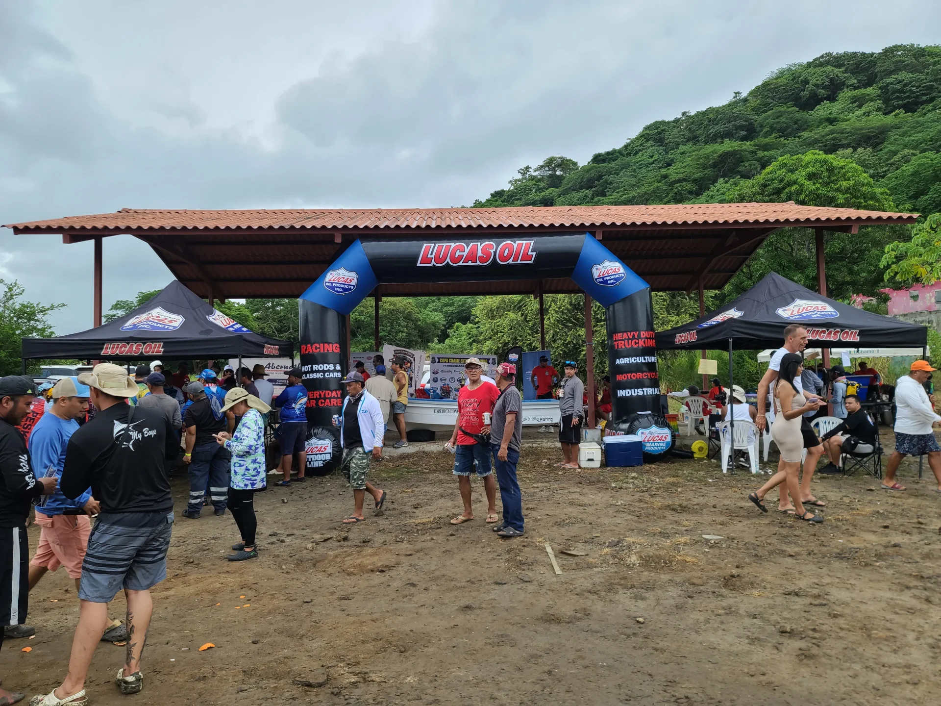 Epicentro del Torneo: Stand de Patrocinadores